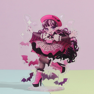 Vigreat Hot Bán Dễ Thương Mini Tùy Chỉnh Phim Hoạt Hình Phim Hoạt Hình Hình Nhự<span class=keywords><strong>a</strong></span> Thủ Công Mỹ Nghệ <span class=keywords><strong>Standee</strong></span> Không Có Noq Acrylic Khối Với Hai Mặt Hiển Thị - Product Image 6