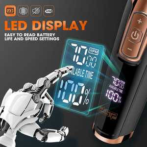 Cortadora de Cabello DSP con Pantalla LED, Cortadora Eléctrica Inalámbrica con Carga USB - Product Image 5