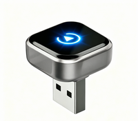 Adaptateur CarPlay sans fil certifié CE/FCC 2-en-1 avec interface USB, portable et facile à installer
