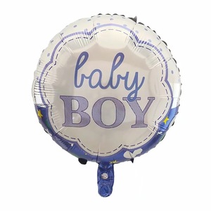 Baby Shower Boy Girl Balloons Pink/Blue Babyshower Foil Balloons it's a boy girl Event Party Gifts palloncini di primo compleanno globos - Product Image 4