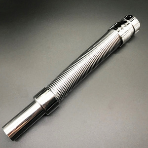 Tubería de desagüe retráctil Royal Stan, galvanizada, curva en S, antiolores, corrugada, para lavabo de baño - Product Image 1