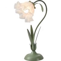 Lampu meja sumber cahaya E27 bentuk bunga portabel Hotel Modern Nordic