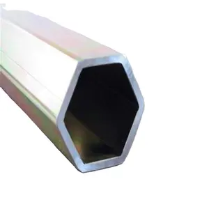 Tubo in acciaio a forma di sezione speciale ovale esagonale ottagonale personalizzato in acciaio speciale di vendita calda