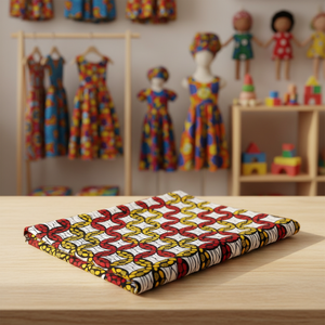 Tissu Africain en Coton Imprimé <span class=keywords><strong>Wax</strong></span> de Haute Qualité, <span class=keywords><strong>Motif</strong></span> Hollandais, Motifs Vibrants pour Vêtements Traditionnels, Utilisations et Designs Personnalisés - Product Image 5