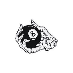 Insigne de <span class=keywords><strong>fille</strong></span> sexy de style gothique épingles de boule de bowling cerise - Product Image 2