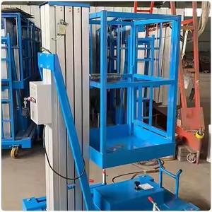 Plateforme élévatrice mobile hydraulique à mât unique YF 4m <span class=keywords><strong>6m</strong></span> 8m 10m avec <span class=keywords><strong>hauteur</strong></span> personnalisable - Product Image 2