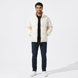 Blouson long matelassé à capuche pour homme, manteau d'été fin et chaud, rembourré, pour l'extérieur, origine Pakistan, commandes en gros acceptées - Product Image 1