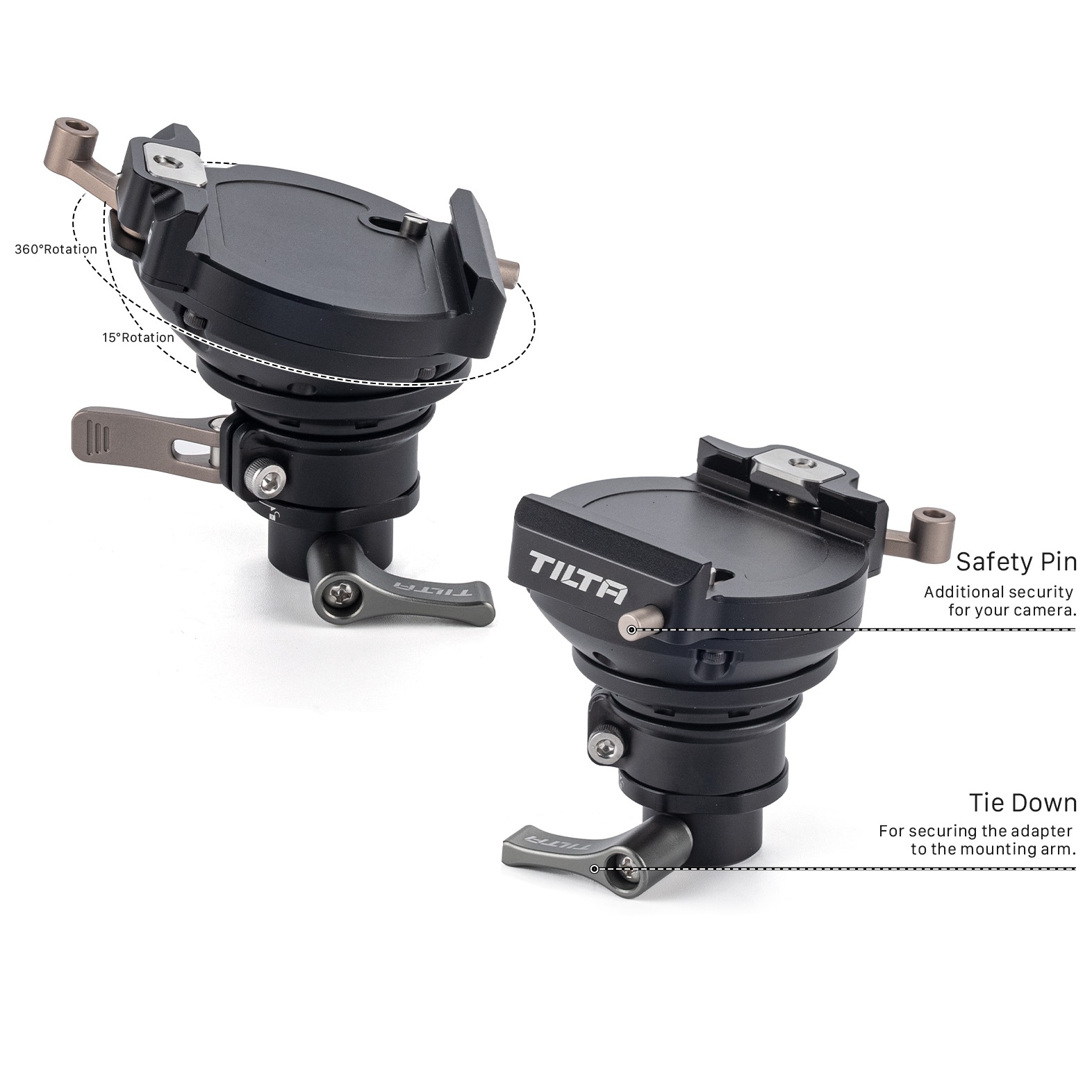 Tilta GSS-T01-QPA Manfrotto Quick Release Plate Adapter for Tilta