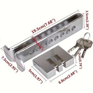 Blocca Frizione Universale in Acciaio Inox Antifurto per <span class=keywords><strong>Auto</strong></span> e Camion - Product Image 3