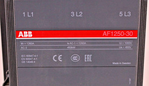 AF1250-30-11-71 AF1250301171 Contacteur 1210A 1000V 3 pôles pour PLC - Product Image 1