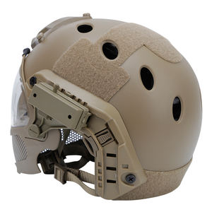WOSPORT Deporte al aire libre ABS <span class=keywords><strong>Shell</strong></span> FAST Casco con máscara de malla de acero - Product Image 3