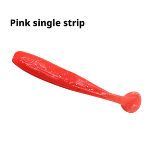 Iscas Artificiais de PVC Macias com Cauda em T, Impressão Dupla Face, Sem Anzóis, para Peixe Mandarim, 5.5cm/6.3cm/7cm/9cm/12cm, Venda a Granel - Product Image 4