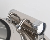 Nouvellement conception miroir polissage rond de luxe ovale plat de friction