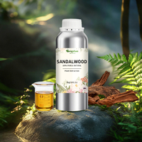 Huiles essentielles de bois de santal naturel de qualité supérieure, 100% extrait de plante pure, pour l'aromathérapie et la fabrication de parfums