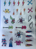 Autocollants adhésifs en vinyle transparent résistants à l'huile personnalisés, étiquettes de dessin animé imperméables, décoration pour ordinateur portable, étui de téléphone, UV MINGHAO