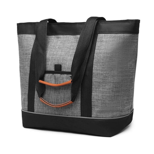 Glacière de pique-nique de grande capacité, design spacieux avec poche pratique pour téléphone portable, idéale pour les repas en plein air - Product Image 1