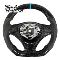 Volant en fibre de carbone personnalisé pour BMW Série 3 E90 E91 E92 X3 M3 318i 320i 330i 335i 330d Coupé 335i Coupé 318i 2003-2012