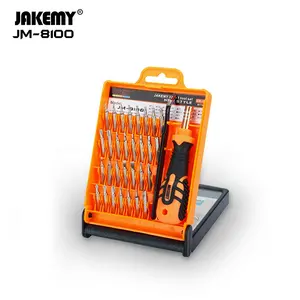 Jakemat JM-8100, DIY Tepat Alat Perbaikan Telepon Perbaikan Kit Alat Pemeliharaan untuk Perbaikan Ponsel Toolkit untuk Iphone