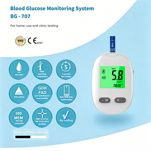 Monitor <span class=keywords><strong>de</strong></span> Glucosa en Sangre Sejoy, Glucómetro <span class=keywords><strong>de</strong></span> <span class=keywords><strong>Dedo</strong></span> Odm, Kit <span class=keywords><strong>de</strong></span> Prueba <span class=keywords><strong>de</strong></span> Diabetes - Product Image 4