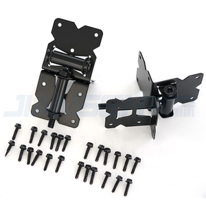 Cerniere per Cancello in PVC Resistente, Cerniera Autocernente in Acciaio Inox, Regolatore per Cancello Oscillante in PVC - Product Image 1