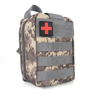 FA03 Camping Hunting Field Cosplay Camouflage <b>Molle</b> First Aid <b>Bag</b> Back Detachable - Product Image 6