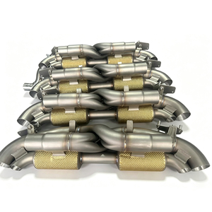 ระบบท่อไอเสียแคทแบคสมรรถนะสูงสำหรับรถปอร์เช่ 911 992 GT3 พร้อมท่อ Z และวาล์ว OEM พร้อมแผ่นกันความร้อน - Product Image 6