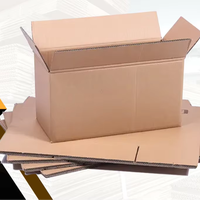 Boîtes en papier d'emballage express personnalisées de petite taille, cartons d'expédition extra robustes, boîtes d'emballage