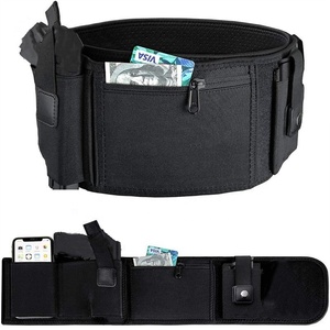 Ultimo Modello di Marsupio Tattico Invisibile Portatile da Uomo, Borsa a Doppio Scomparto Nera Personalizzata - Product Image 1