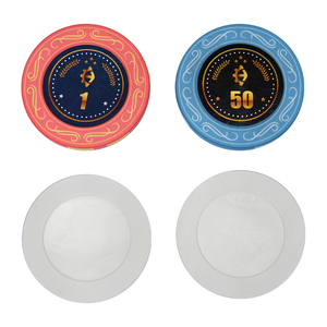 Jetons de poker en céramique <span class=keywords><strong>Paulson</strong></span> trèfle à quatre feuilles EPT 10g personnalisés en gros d'usine CPC-SS-01 39mm en vrac Marque JY Guangdong - Product Image 5