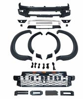 Kit de Carroceria de Luxo Estilo Raptor em ABS para 2023 2024, Acessórios Exteriores de Atualização para Para-choque Dianteiro, Grade e Alargadores de Para-lama