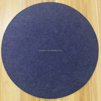 Napperon de table en feutre de polyester moderne et durable vaisselle napperons chemin et napperon ensemble support élégant