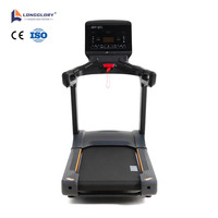 Tapis roulant commercial Hyrox avec écran LED, équipement de fitness cardio, musculation, tapis roulant de course