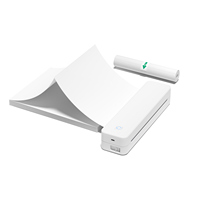 Printer Thermal Mini A4 Portabel Nirkabel MT80 Tanpa Tinta