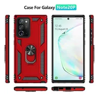 Coque de protection antichoc avec anneau métallique pour Samsung Galaxy S26 S24 S23 S22 Ultra S21 S20 FE S10 S25 S9 Plus Note 20 10 5G