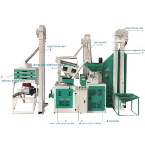 Machine de riziculture automatique avancée avec tri de grains de précision et rendement de riz de 68 à 72 % pour une production supérieure - Product Image 5