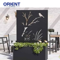 Jardinière étroite en aluminium pour balcon, pot à herbes anti-rouille pour la plantation en appartement urbain ou sur terrasse