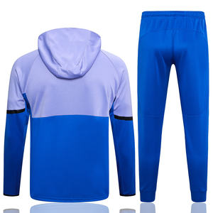 Veste d'hiver en vente chaude Vêtements d'entraînement Football Club Hooded Zip-up Suit Jersey Set - Product Image 6