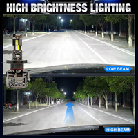 Faros LED IKAS de Fábrica, 120W, K12, 6000k, 4300k, H1, H4, H7, 9005, 9006, 9012, H11, D2, D4, para Autos