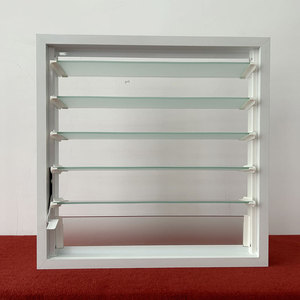 Tapparelle Avvolgibili Esterne Moderne Orizzontali Trasparenti Antiuragano in Alluminio per Finestre - Vendita all'Ingrosso - Product Image 1