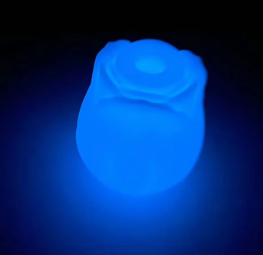 Glow in dark sky blue