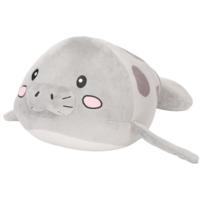Peluche de lion de mer rembourrée en polyester, peluche personnalisable en forme de phoque, peluche de lion de mer brodée avec services OEM ODM
