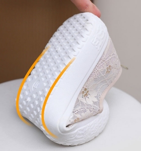 Nuove <span class=keywords><strong>scarpe</strong></span> estive in maglia da donna <span class=keywords><strong>scarpe</strong></span> casual slip-on traspiranti in pizzo alla moda <span class=keywords><strong>scarpe</strong></span> da pescatore con <span class=keywords><strong>lacci</strong></span> completamente abbinate - Product Image 6