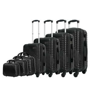 Abordable Noir Rose Blanc Rouge Léger <span class=keywords><strong>Voyage</strong></span> Spinner ABS Hard Shell Hardside 2 3 4 5 7 Pièces Bagages <span class=keywords><strong>Valise</strong></span> Sets - Product Image 3