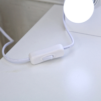 Table de maquillage avec écran tactile et miroir éclairé par LED - Bureau de maquillage en bois à 4 tiroirs, grand espace de rangement