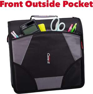 Carpeta con Anillas y Cremallera Case-it Factory Wholesale, Carpeta para Portátil de 15 Pulgadas, Carpeta para Tablet, Organizador de Documentos de Viaje - Product Image 6