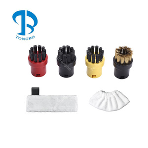 Brosse de nettoyage pour tête de buse, chiffon de serpillière compatible avec les nettoyeurs vapeur Kärcher EasyFix SC2 SC3 SC4 SC5, en microfibre - Product Image 1