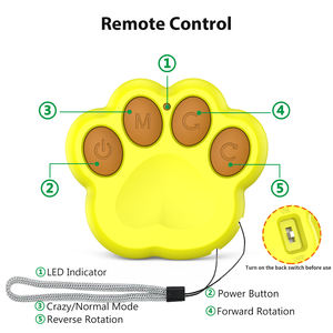ZMaker yeni interaktif köpek oyuncaklar köpek topları dayanıklı hareket aktif otomatik köpekler için haddeleme topu oyuncaklar interaktif atlama topu - Product Image 3