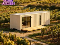 Maison préfabriquée mobile pliable, maisonnette modulaire à montage rapide pour abri d'urgence et hébergement sur chantier