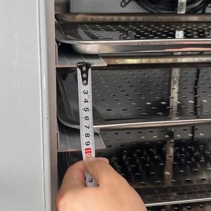 IQF 10 tepsiler şok dondurucu sanayi hızlı dondurma makinesi ticari deniz ürünleri hızlı patlama soğutucular - Product Image 5