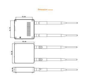 Ván ED-GWL2010 edatec hiệu suất cao Lora Gateway , Quad-core,<span class=keywords><strong>1.5GHz</strong></span> cánh tay <span class=keywords><strong>Cortex</strong></span>-A72 64-bit CPU, cn470, eu868 và us915 - Product Image 2